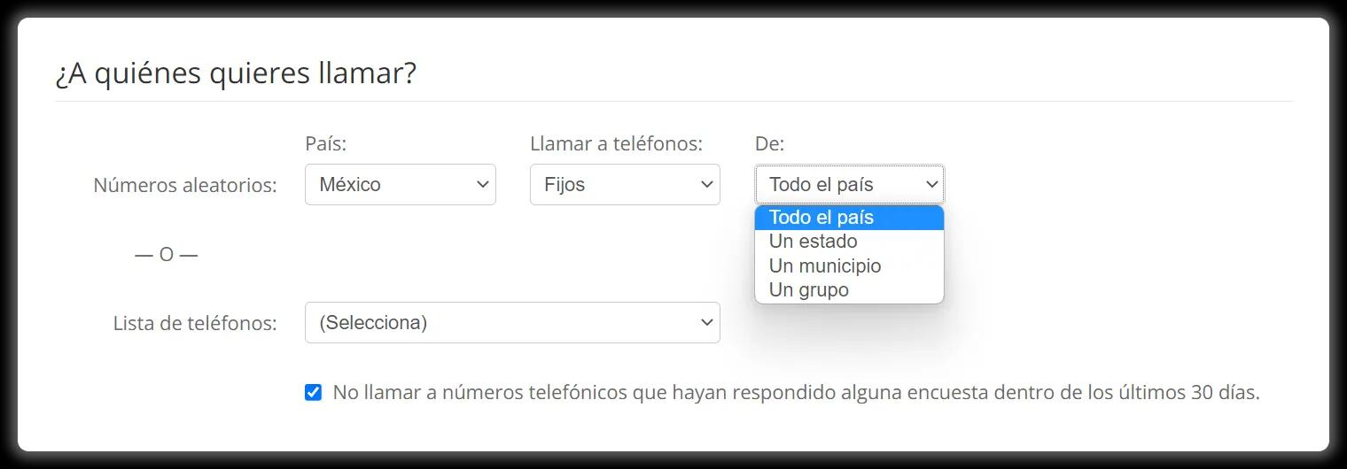 Llama a teléfonos fijos o móviles aleatorios de Chilpancingo de los Bravo, Guerrero, México